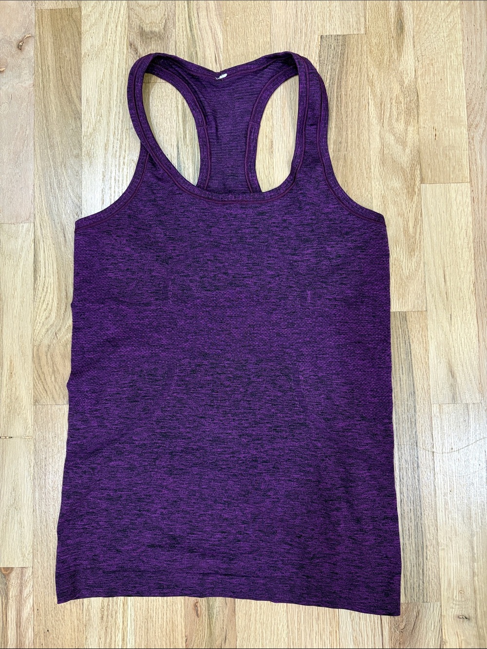lululemon athletica Deep Heather Purple Racerback Tank